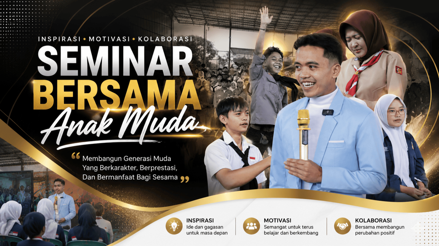 Speaker Seminar Pemuda Hardiknas Membangun Karakter Pemuda Untuk Majalengka Langsung SAE